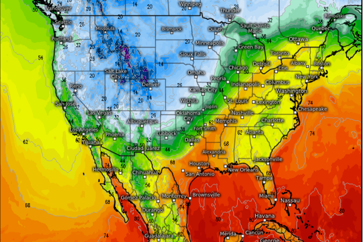 US snow warning Huge 15C winter storm to dump FOOT of snow on America