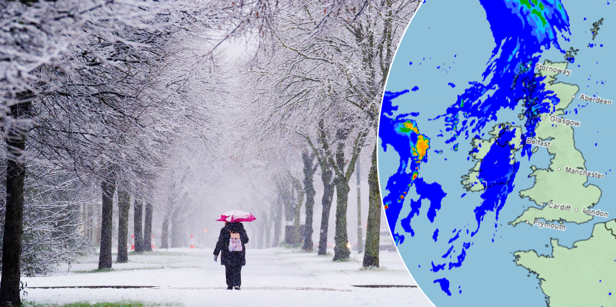 NextImg:UK snow forecast: Met Office predicts first deluge of the year as temperatures plummet