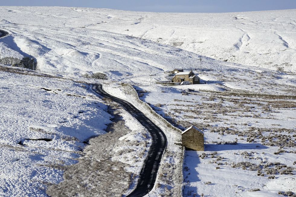 Snow in Northumberland