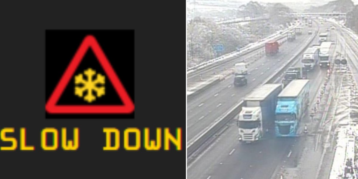 NextImg:Storm Bert causes major A-roads and motorways to delay as winds reach 70mph - 'It's dangerous!'