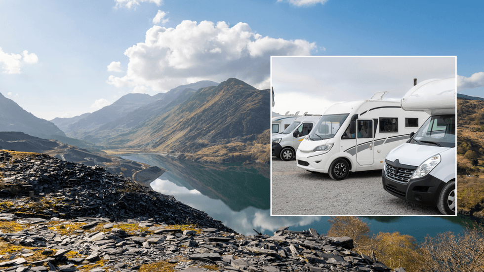Snowdonia and campervans