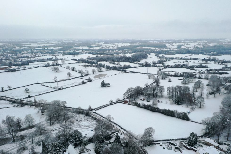 Snowy scene