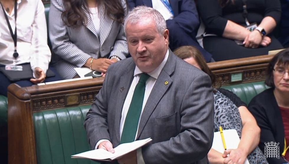 SNP Westminster leader Ian Blackford