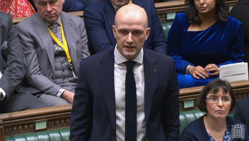 SNP Westminster leader Stephen Flynn speaks during Prime Minister's Questions in the House of Commons, London. Picture date: Wednesday December 14, 2022.