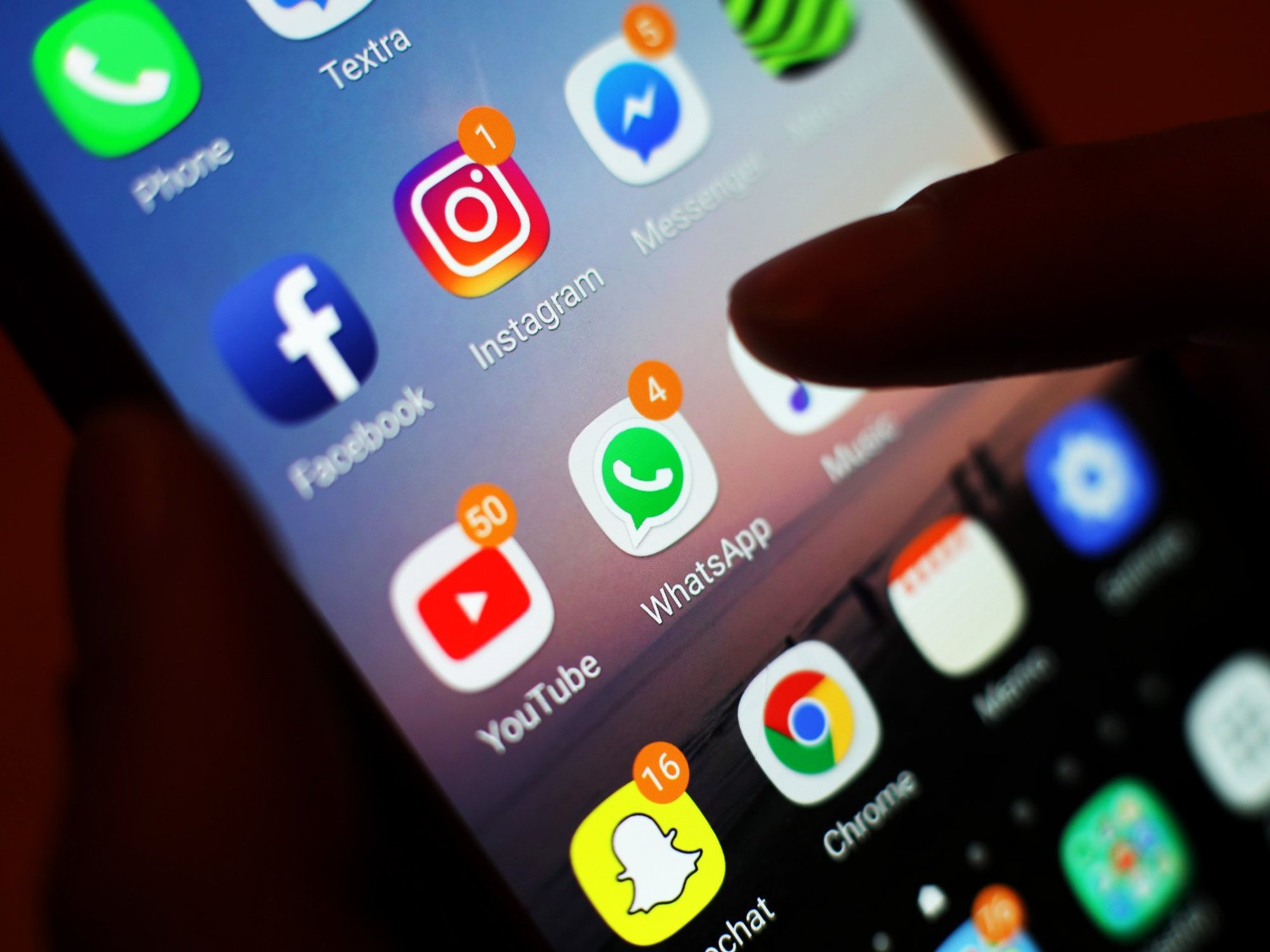 Social media sites