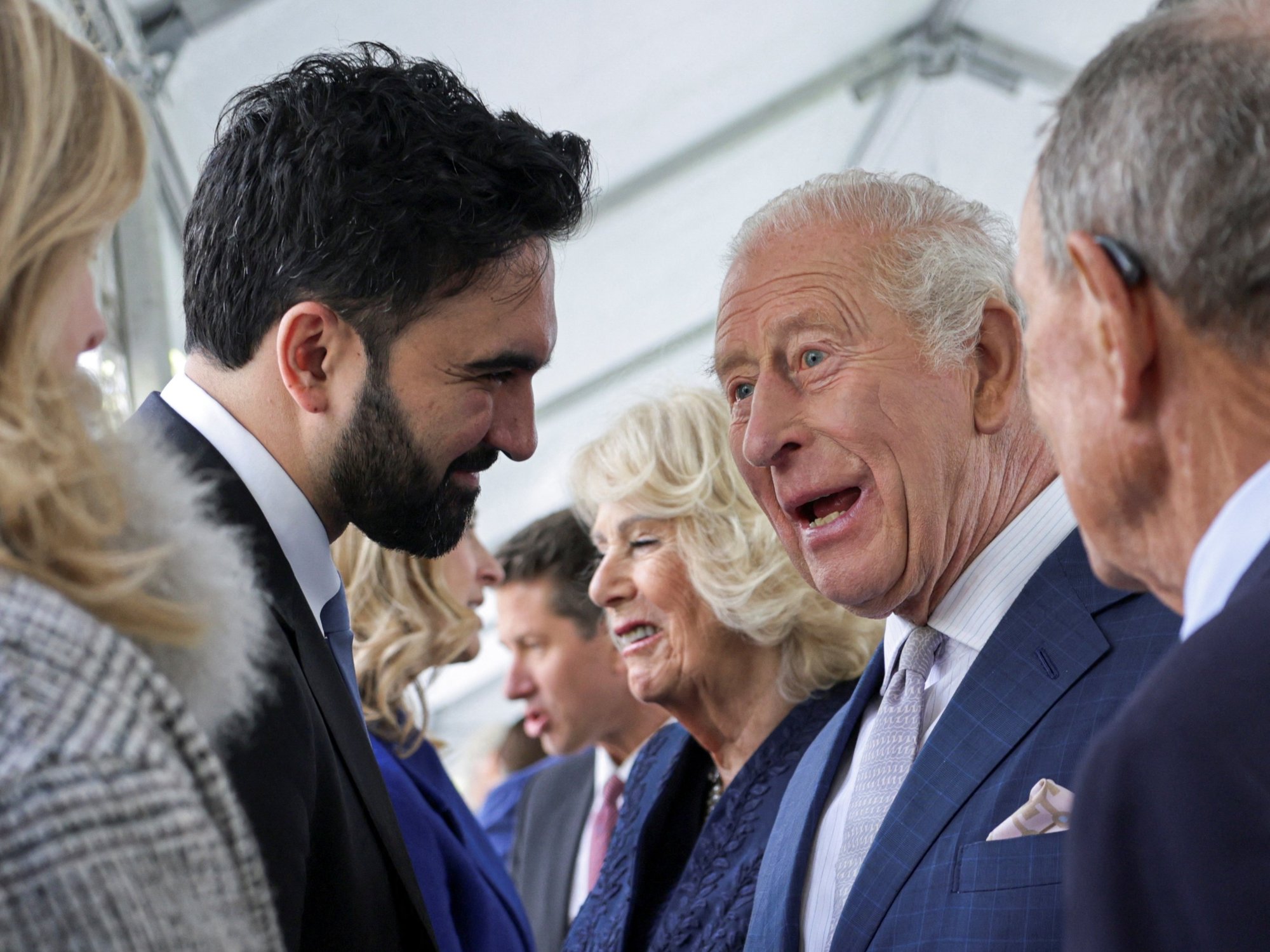 Socialist NYC mayor Zohran Mamdani and King Charles