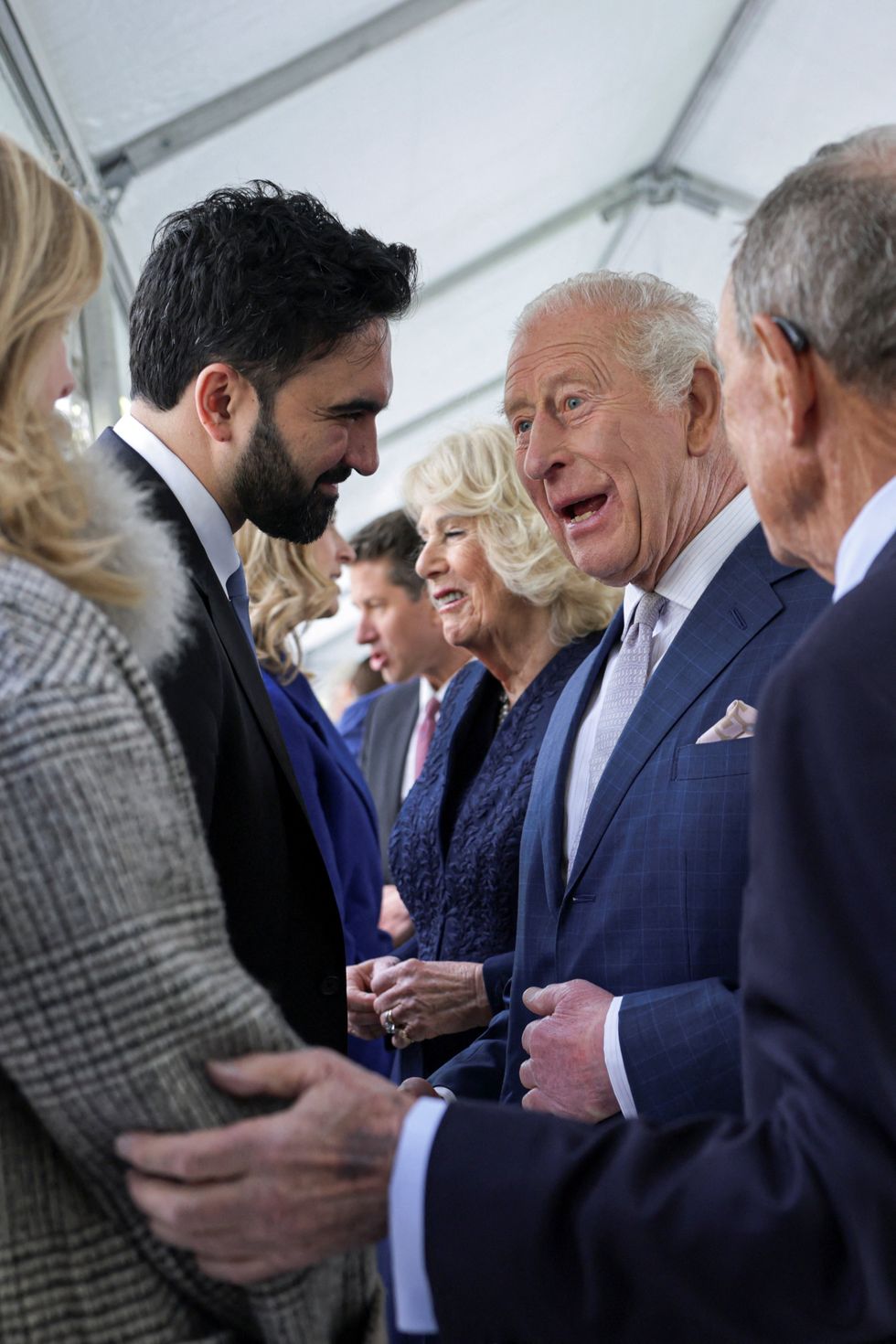 Socialist NYC mayor Zohran Mamdani and King Charles