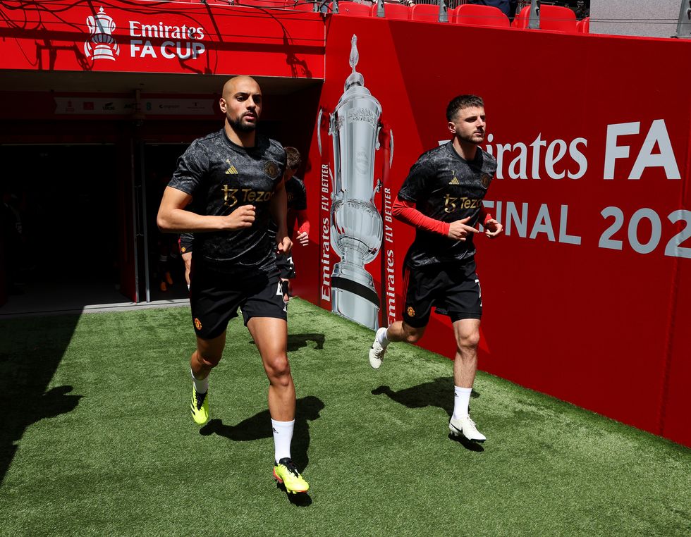 Sofyan Amrabat Man Utd