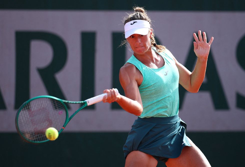 Solana Sierra is through to the second round of the French Open