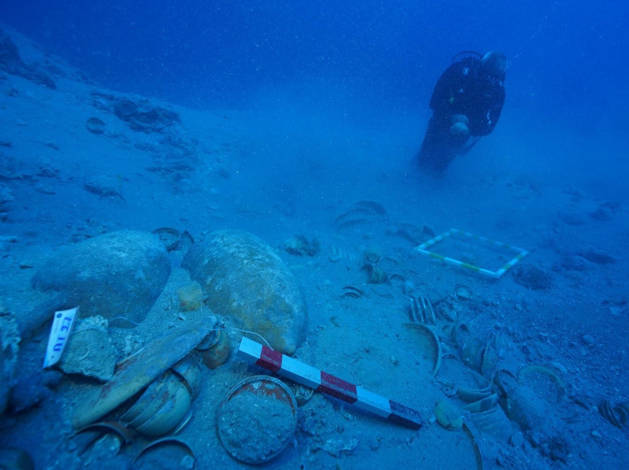 Some of the artefacts discovered