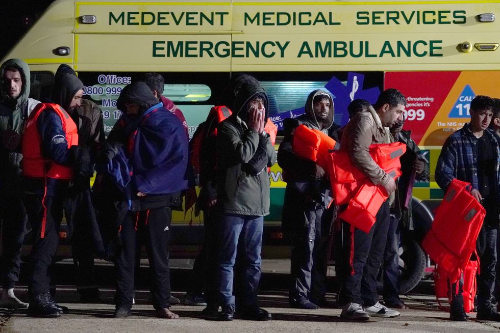 Some other migrants have been taken to Dungeness in Kent.