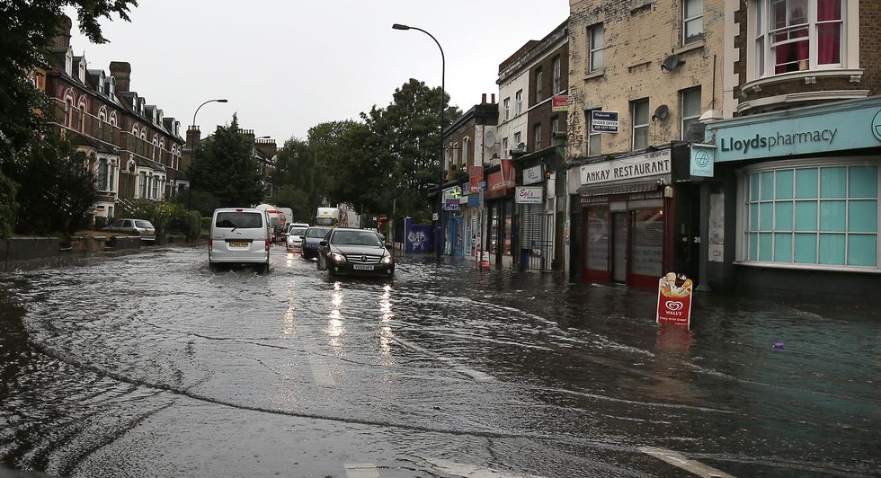 Some parts of the country will experience showers throughout the day.