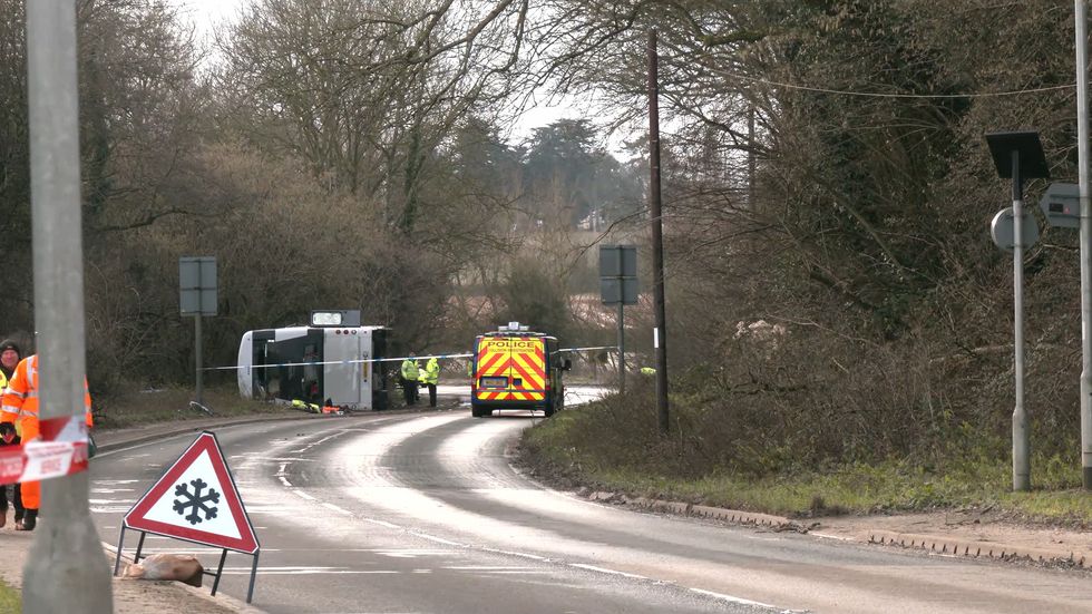 Somerset and Avon Police have urged motorists to only travel if 'absolutely essential