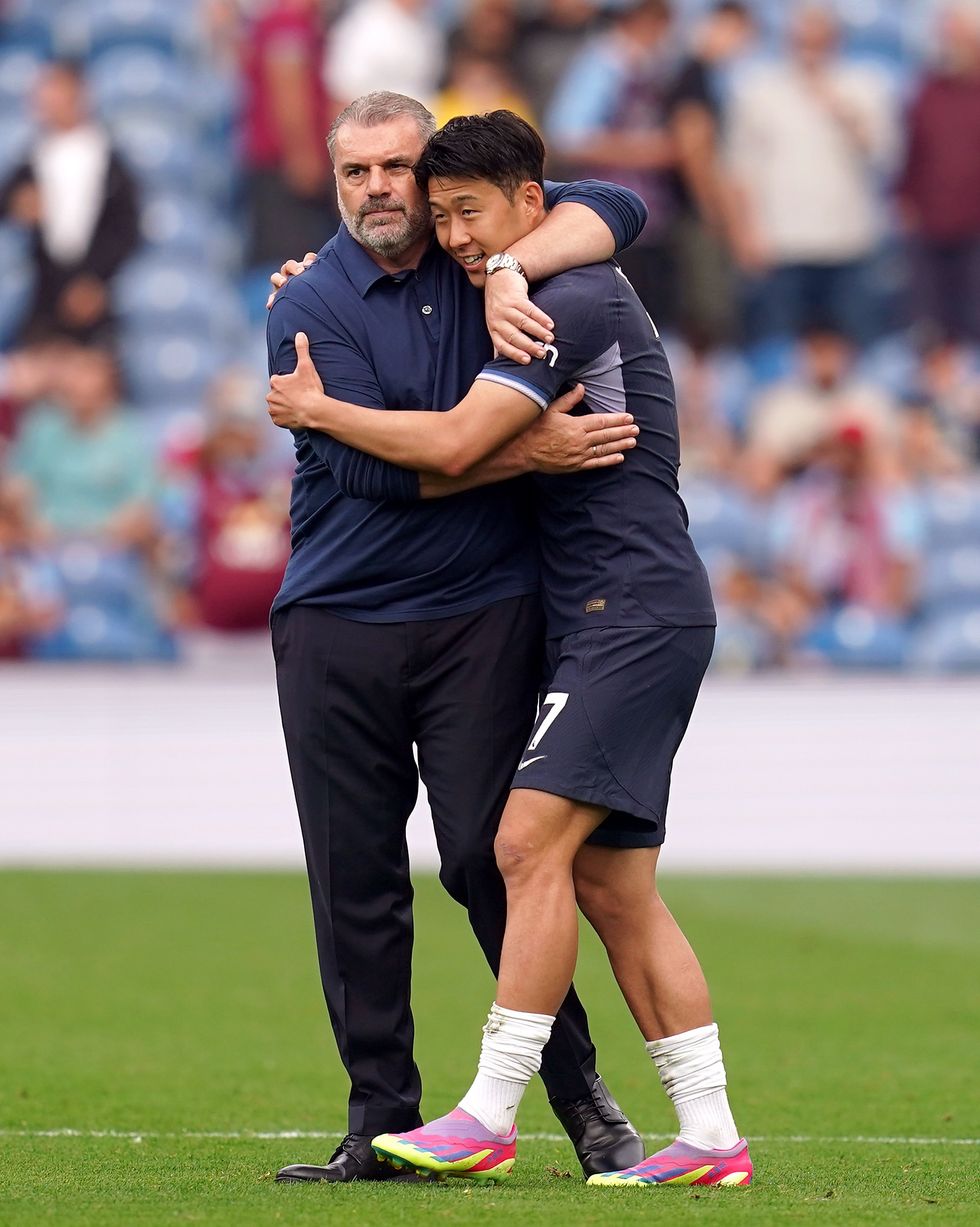 Son Heung min Tottenham Ange Postecoglou