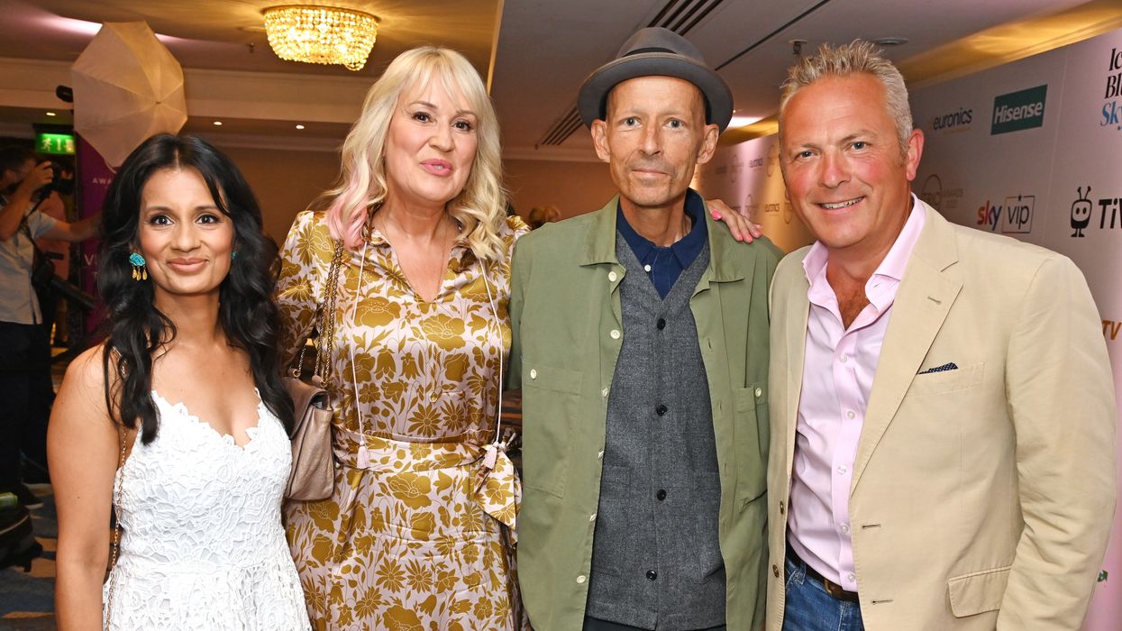Sonali Shah, Nicki Chapman, Jonnie Irwin and Jules Hudson at the TRIC Awards 2023
