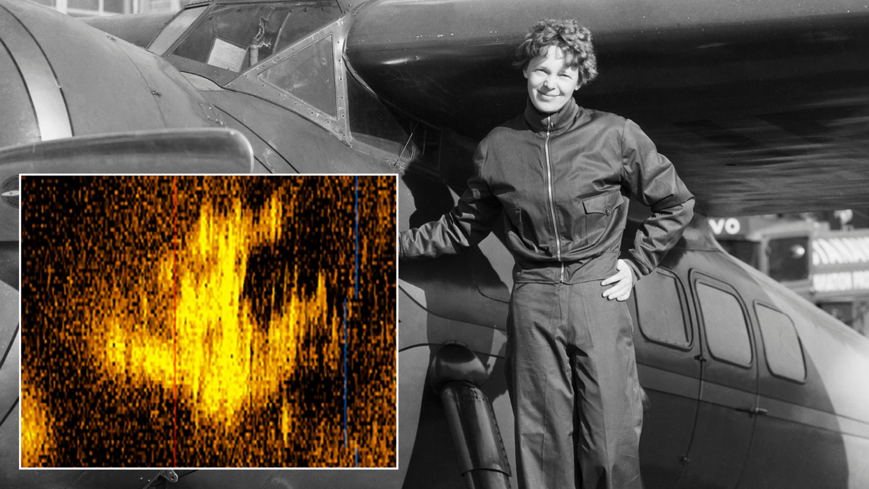 Sonar images/Earhart