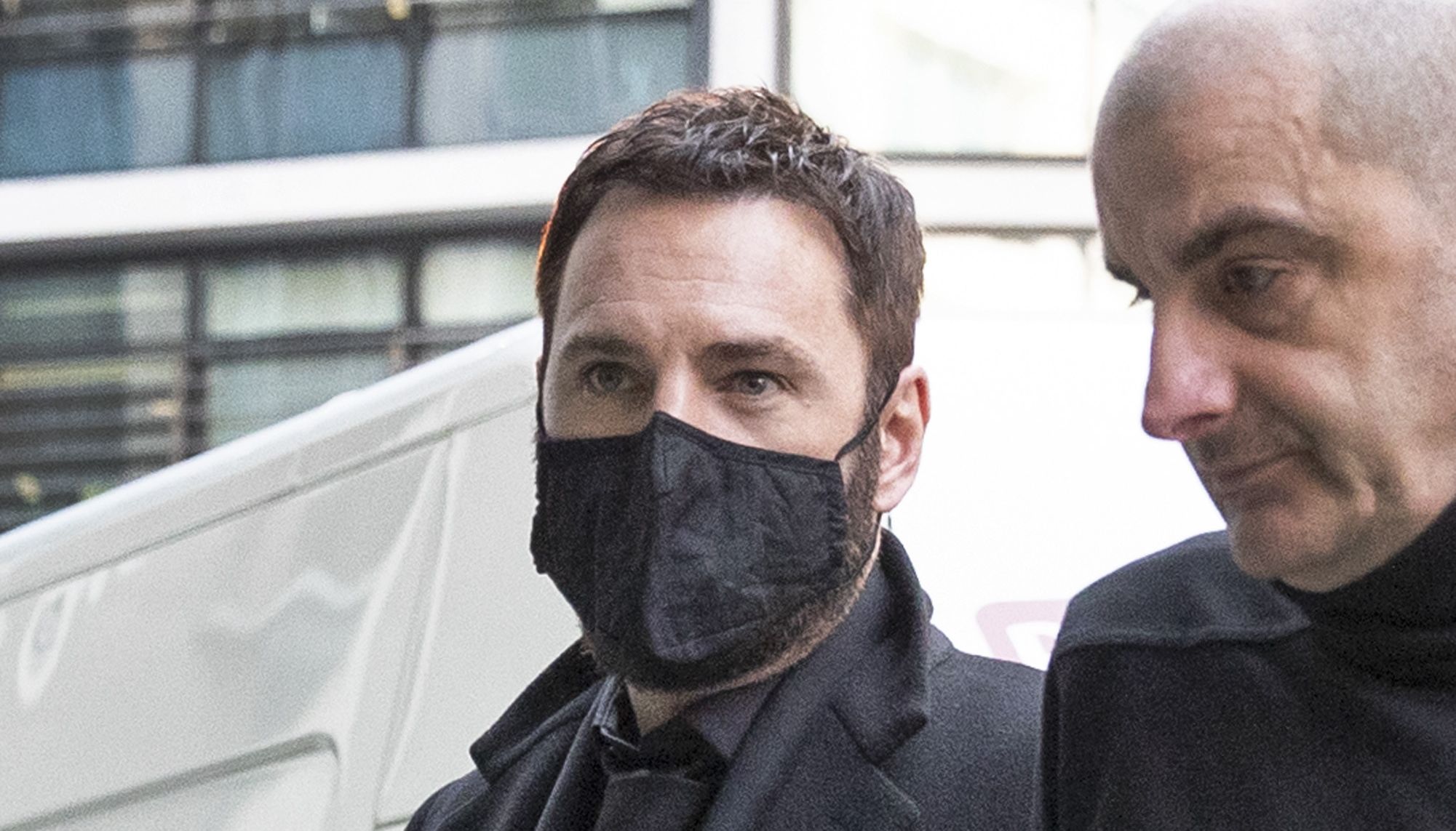 Song writer John %22Johnny%22 McDaid arrives at the Rolls Building at the High Court in London, where singer Ed Sheeran is bringing a legal action over his 2017 hit song 'Shape of You' after song writers Sami Chokri and Ross O'Donoghue claimed the song infringes parts of one of their songs.