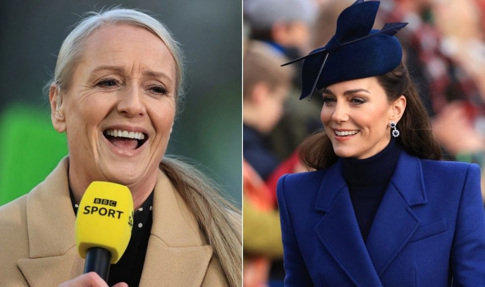 Sonja McLaughlan and Kate Middleton