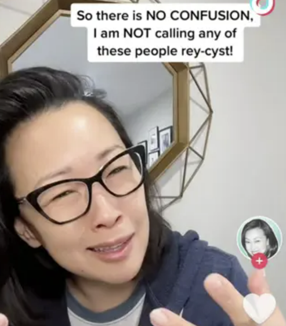 Soogia, who has amassed more than 1.7million TikTok followers, kicked off the social media debate