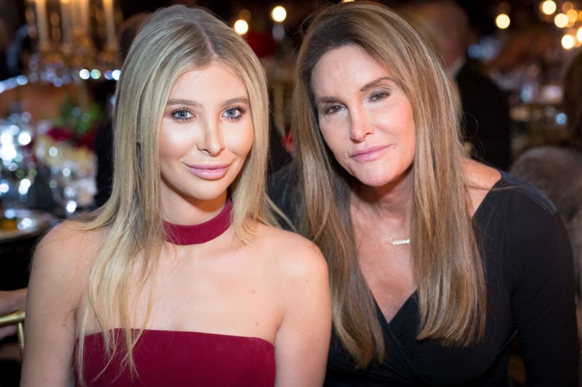 Sophia Hutchins and Caitlyn Jenner