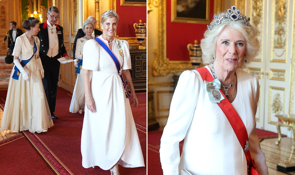 Sophie and Princess Anne