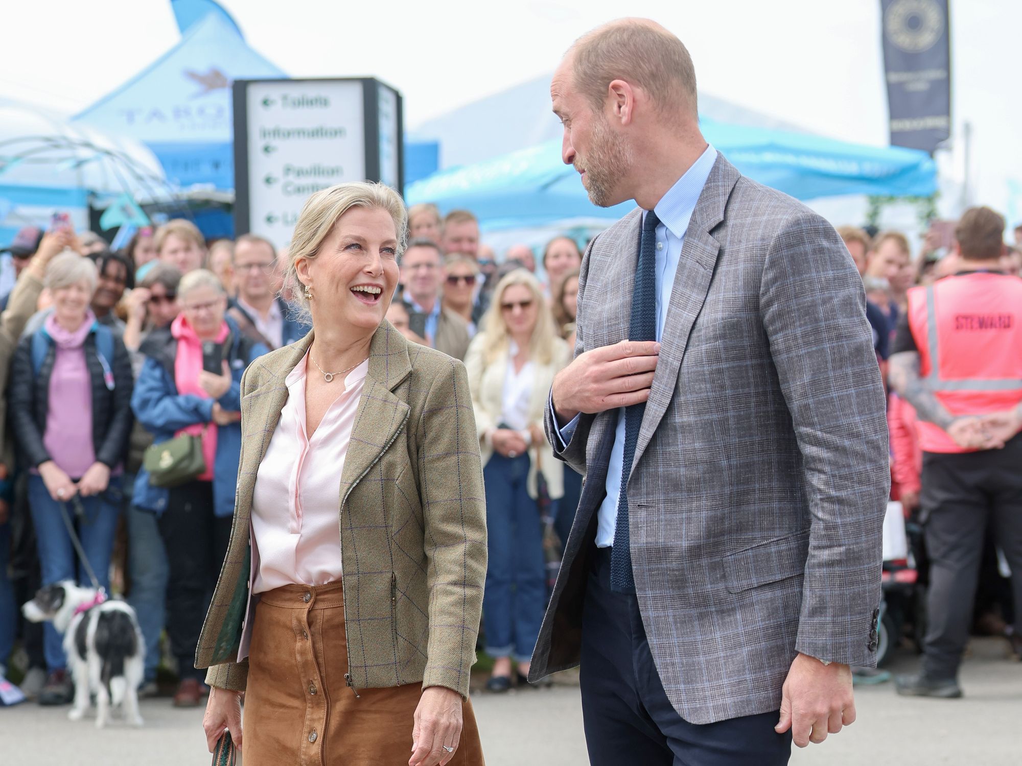 Sophie, Duchess of Edinburgh, and Prince William