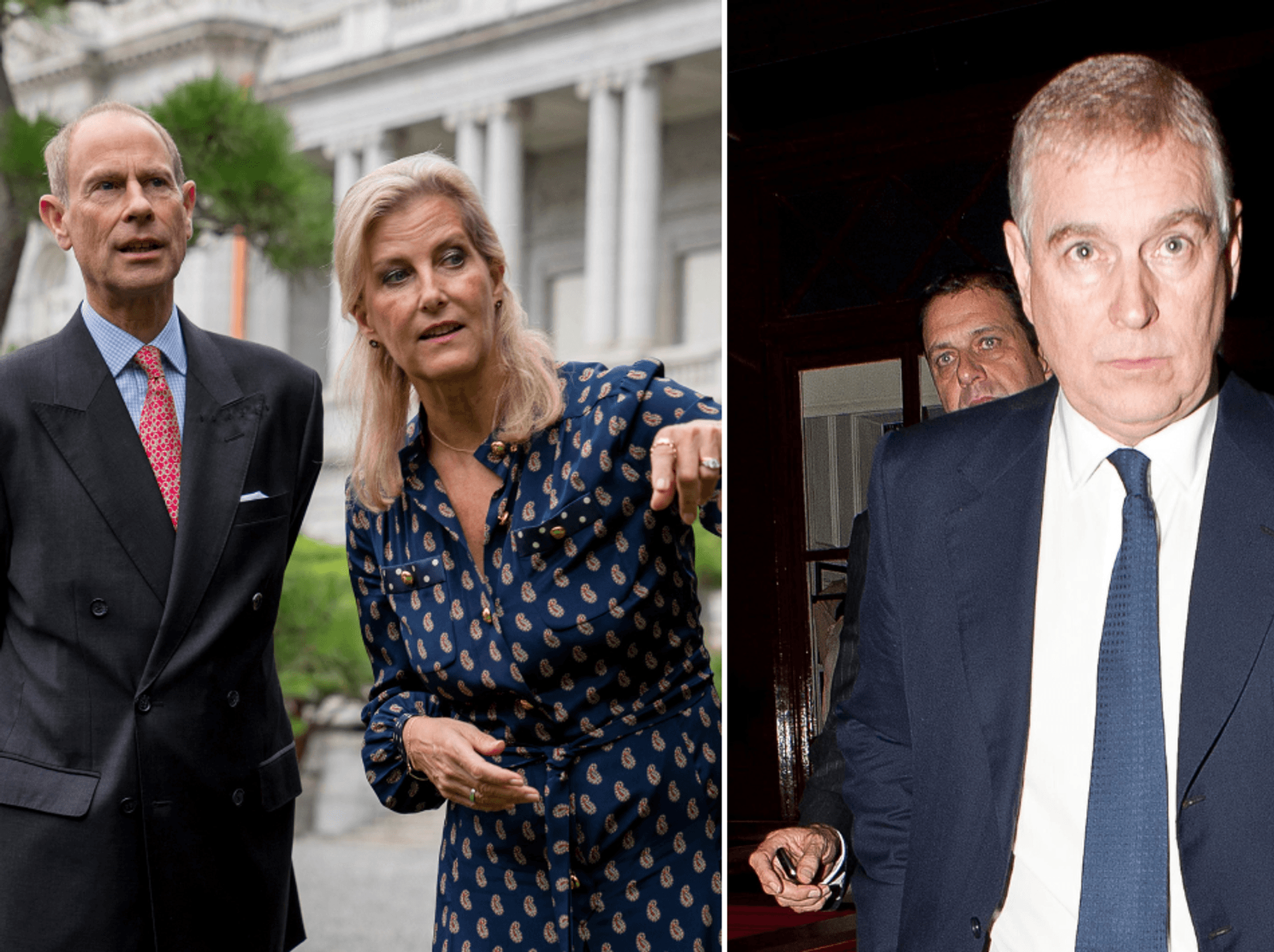 Sophie, Edward and Andrew