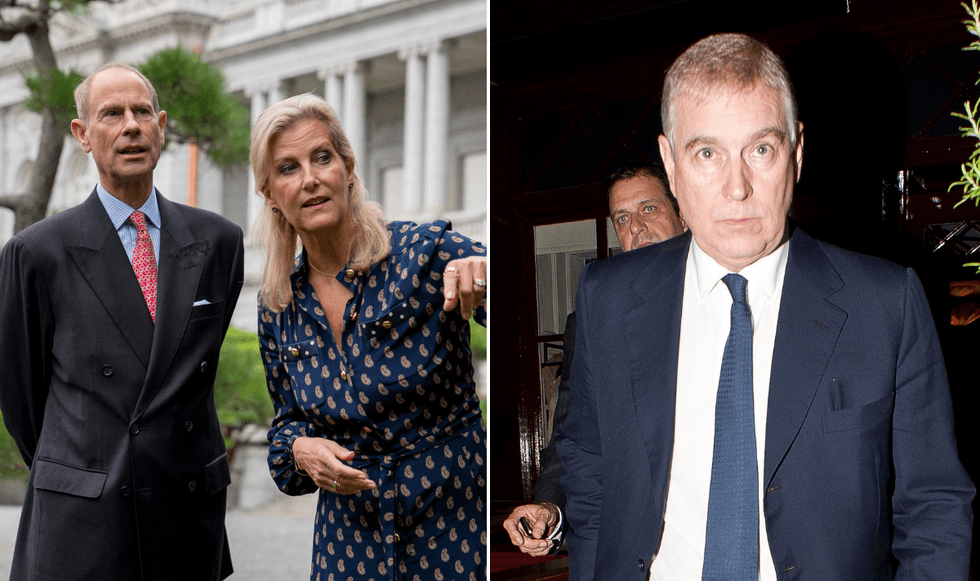 Sophie, Edward and Andrew