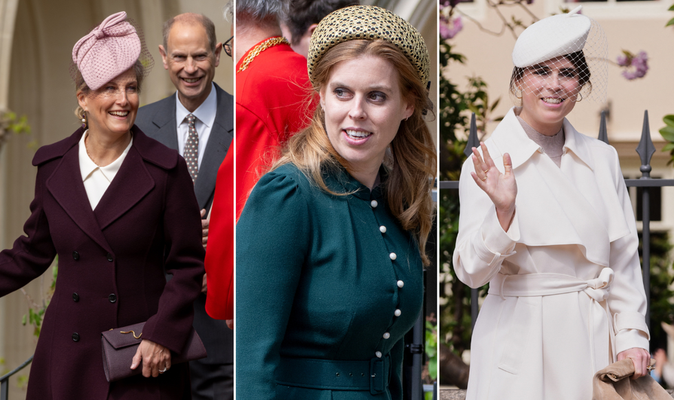 Sophie, Eugenie and Beatrice