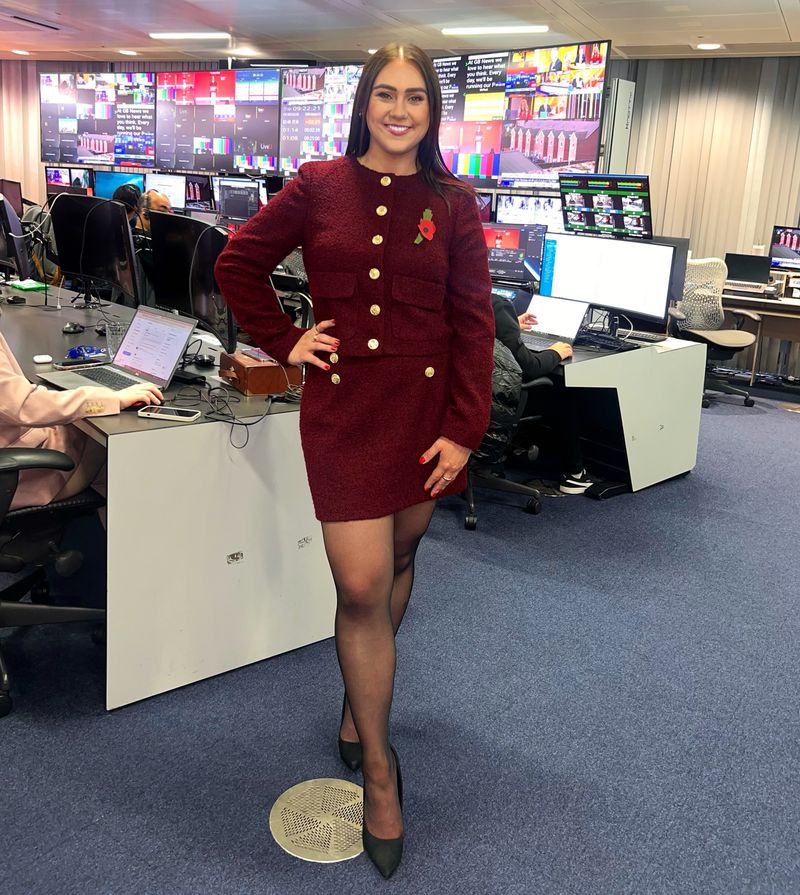 Reporting on 80th anniversary of D-Day was 'the greatest honour of my  career' says presenter Sophie Reaper