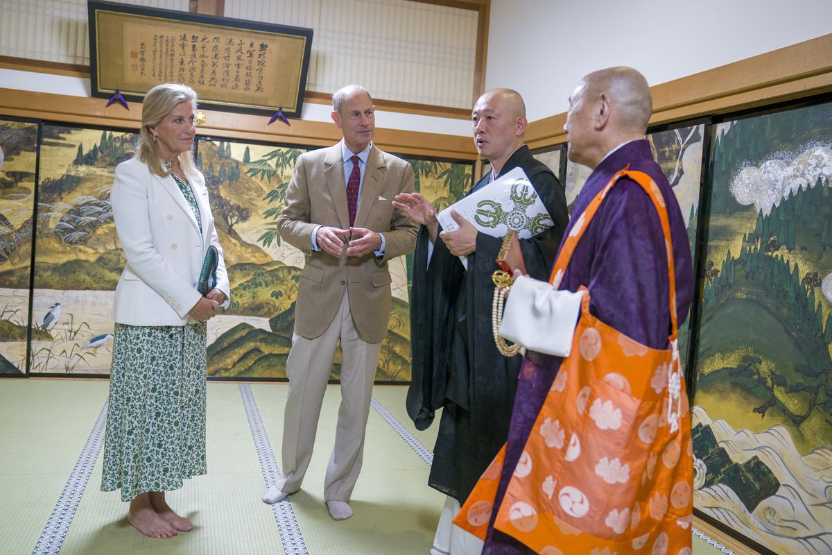 Sophie, the Duchess of Edinburgh, and Prince Edward