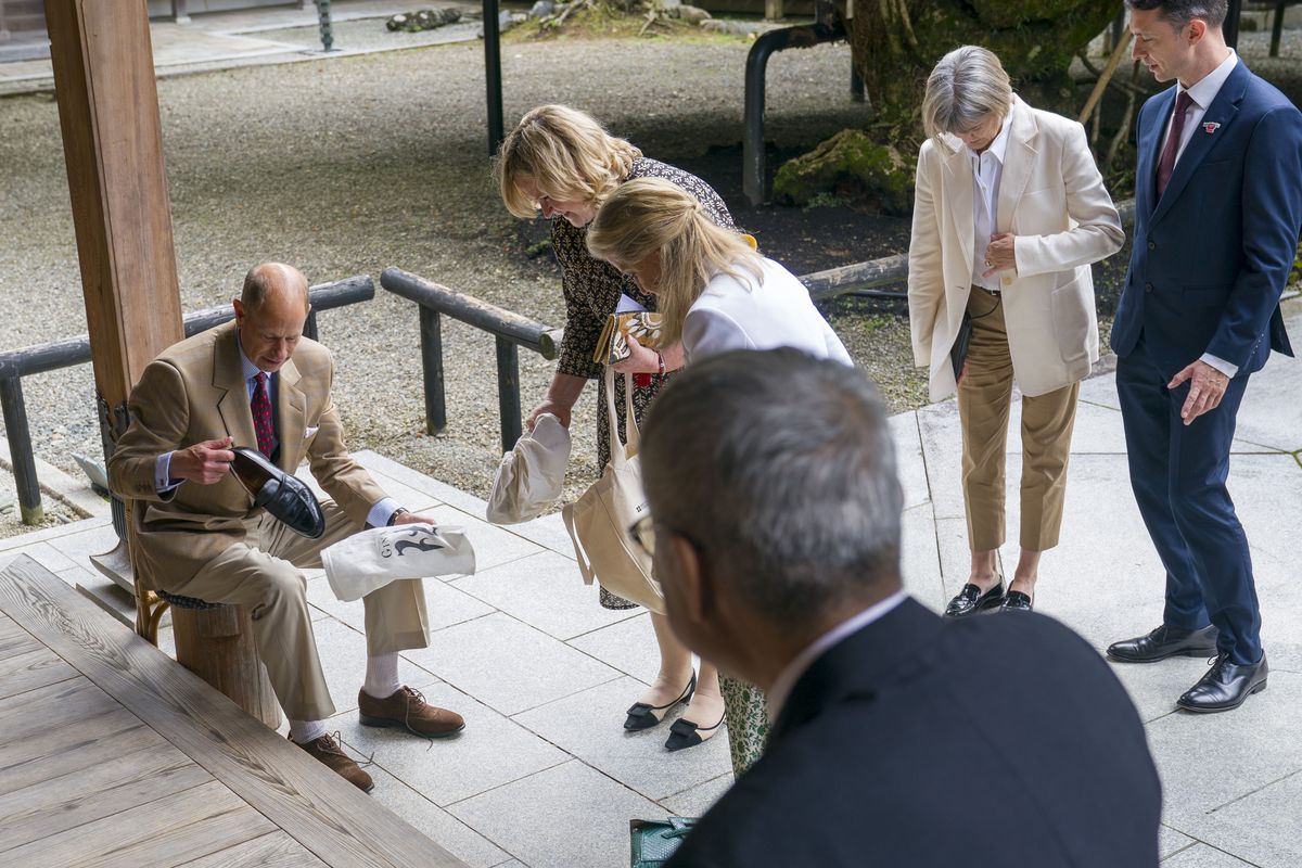 Sophie, the Duchess of Edinburgh, and Prince Edward