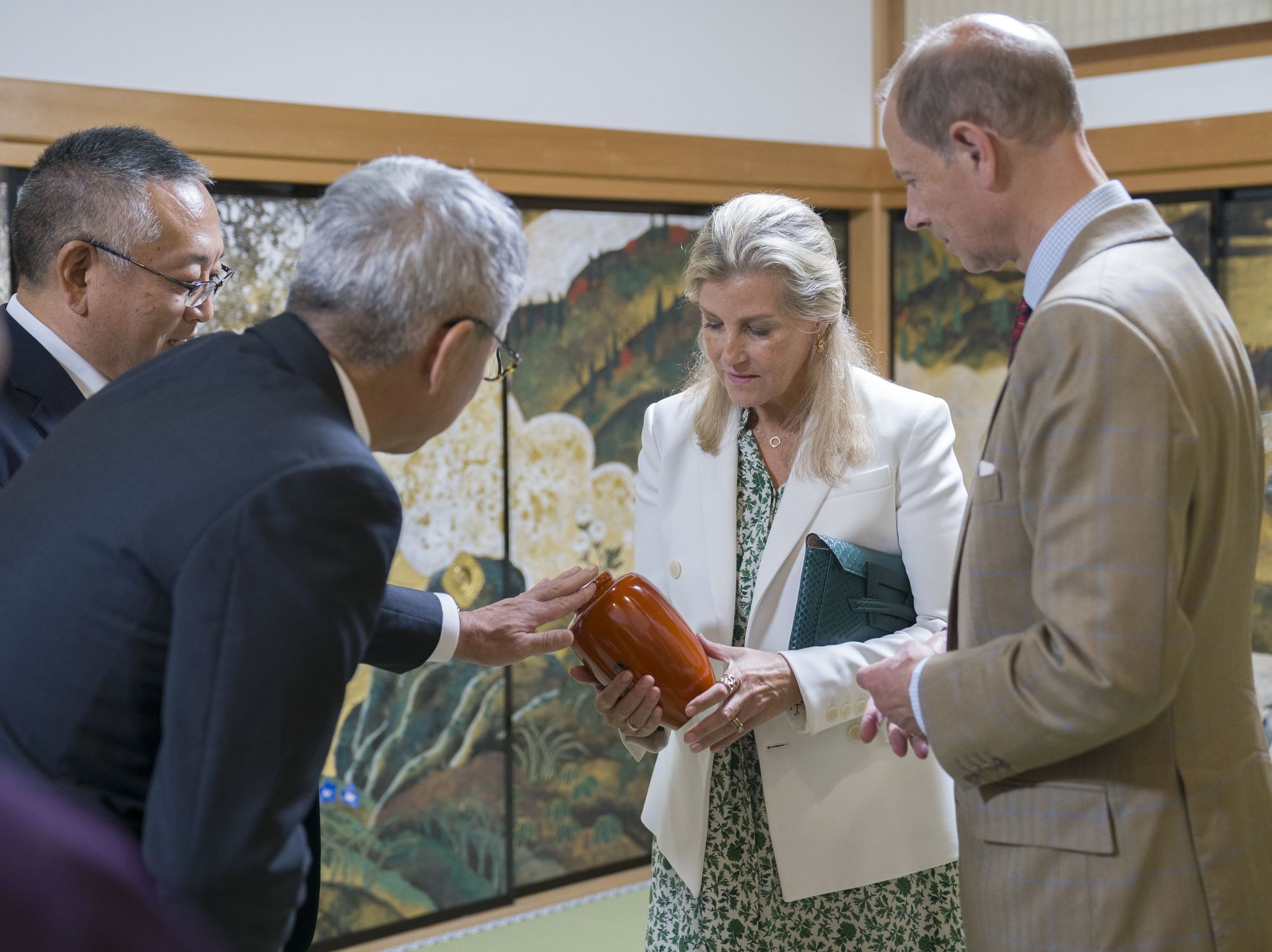 Sophie, the Duchess of Edinburgh, and Prince Edward