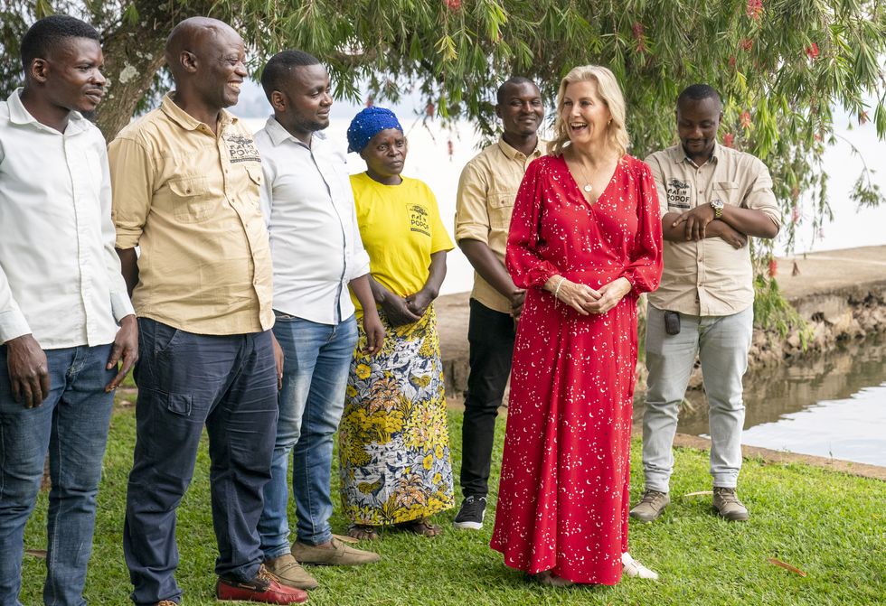 Sophie Wessex is carrying out the trip at the request of the Foreign Office.