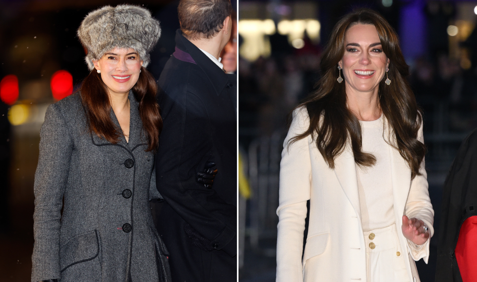 Sophie Winkleman and Princess Kate