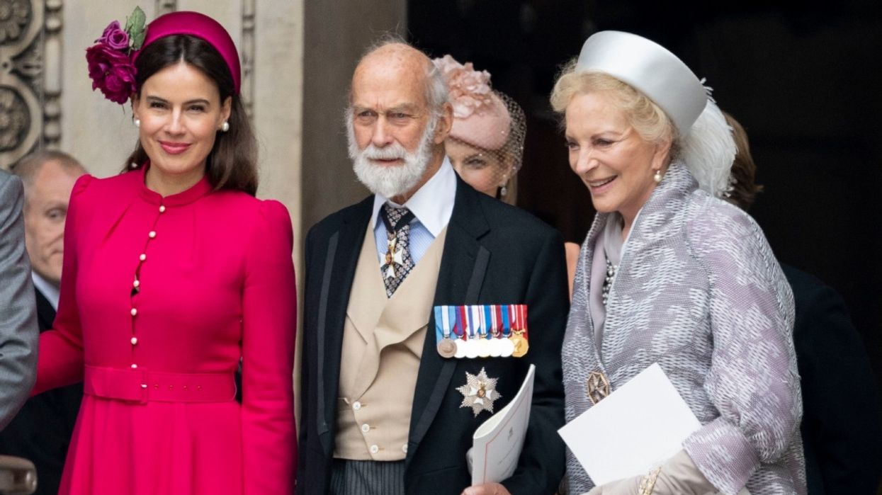 Sophie Winkleman and Princess Michael of Kent