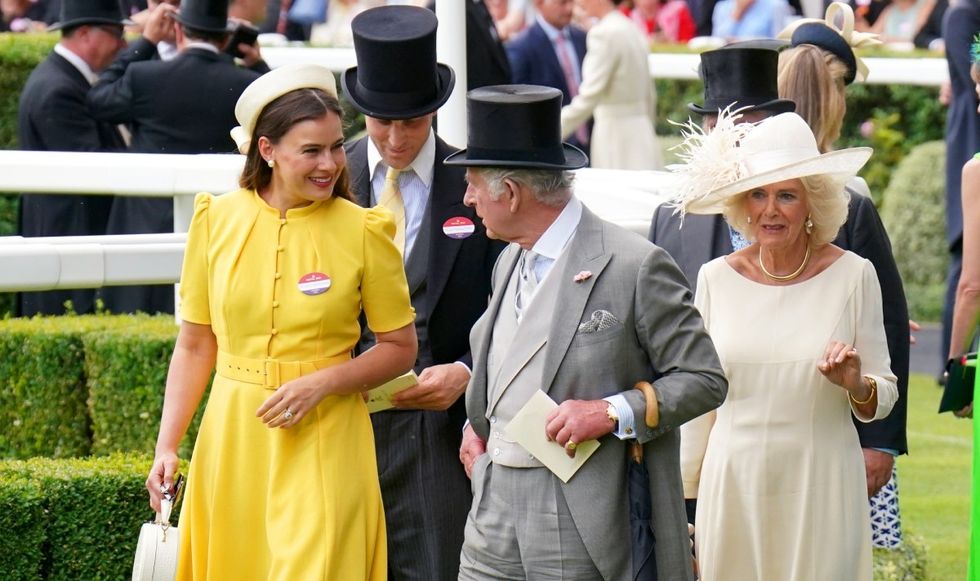 Sophie Winkleman, King Charles and Queen Camilla