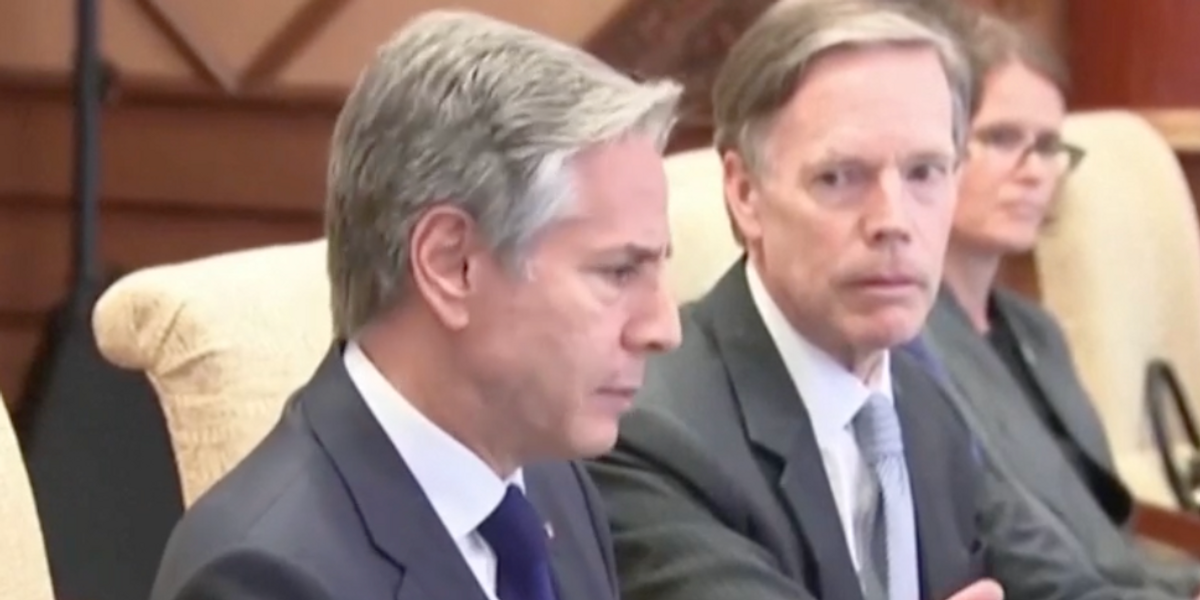 NextImg:WATCH: Antony Blinken tells China their countries must 'show results'