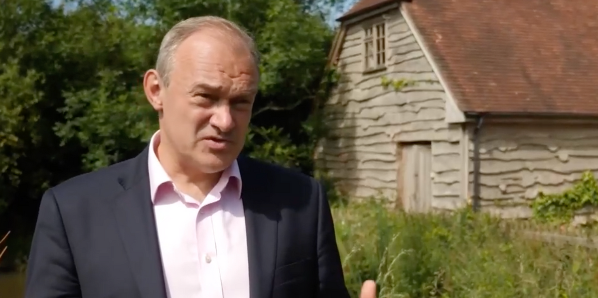 NextImg:WATCH: Ed Davey pledges to clamp down on sewage dumping firms