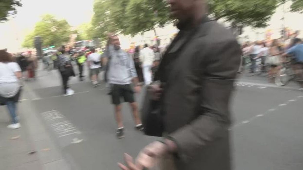 WATCH: Protester appears to assault GB News reporter during ‘anti-racist’ protests in London