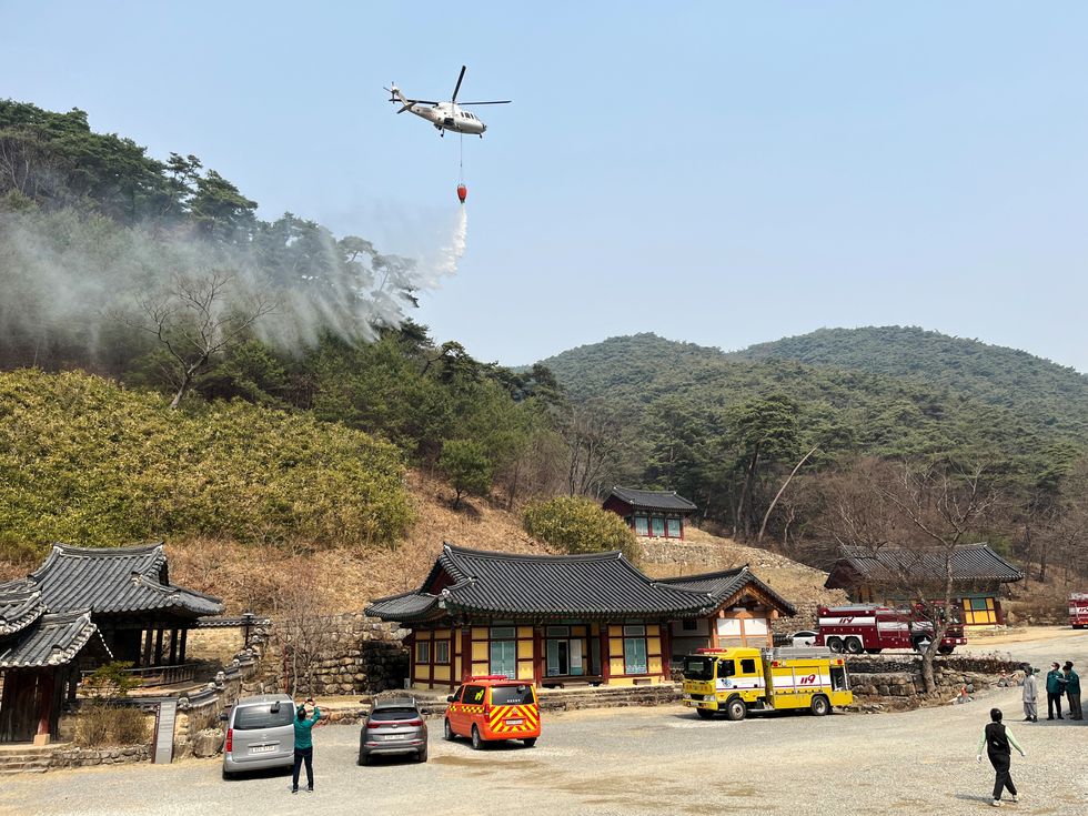 South Korea wildfires