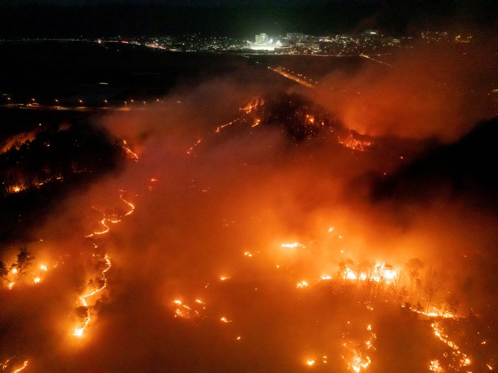 South Korea wildfires