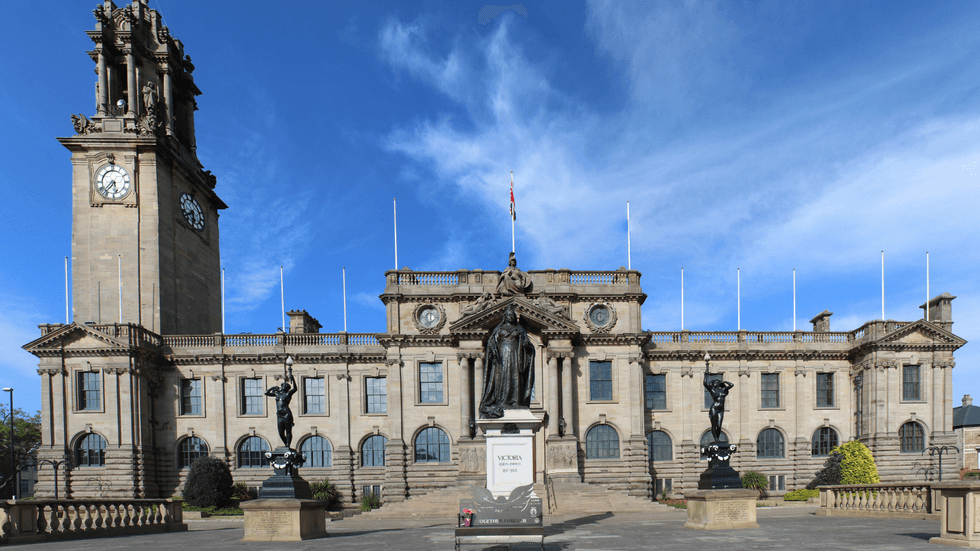 Prefeitura de South Shields, ponto de encontro do Conselho de South Tyneside