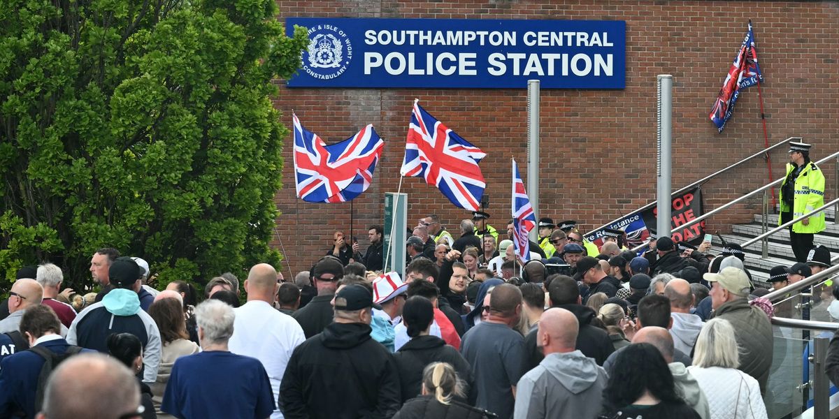 Protesters demand justice for Henry Nowak as over a thousand gather outside Southampton police station Protesters demand justice for Henry Nowak as over a thousand gather outside Southampton police station