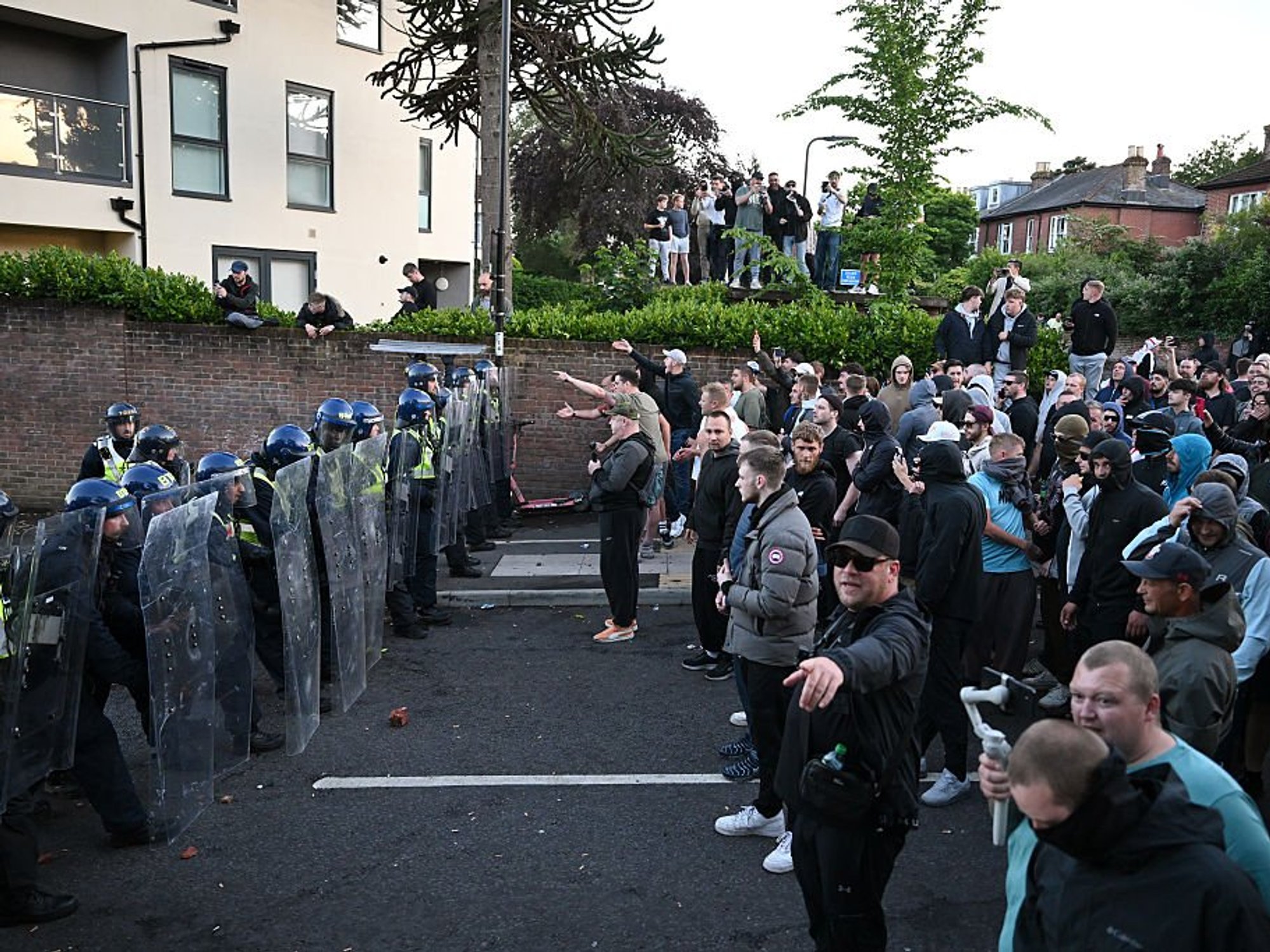 Southampton Central Police Station protest