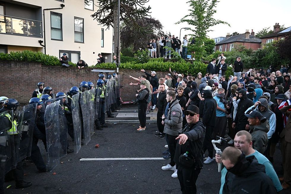 Southampton Central Police Station protest