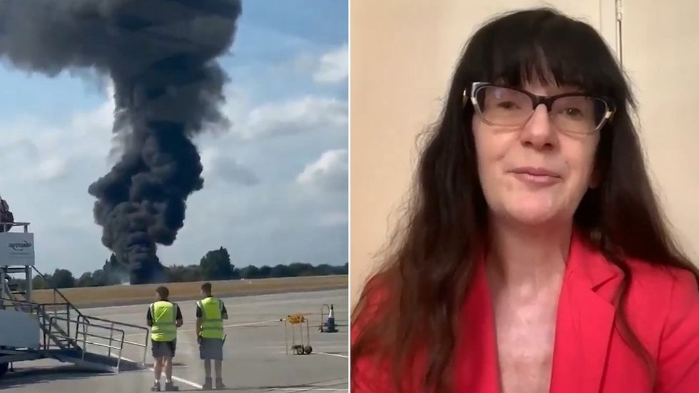 Southend Airport crash, Sally Gethin