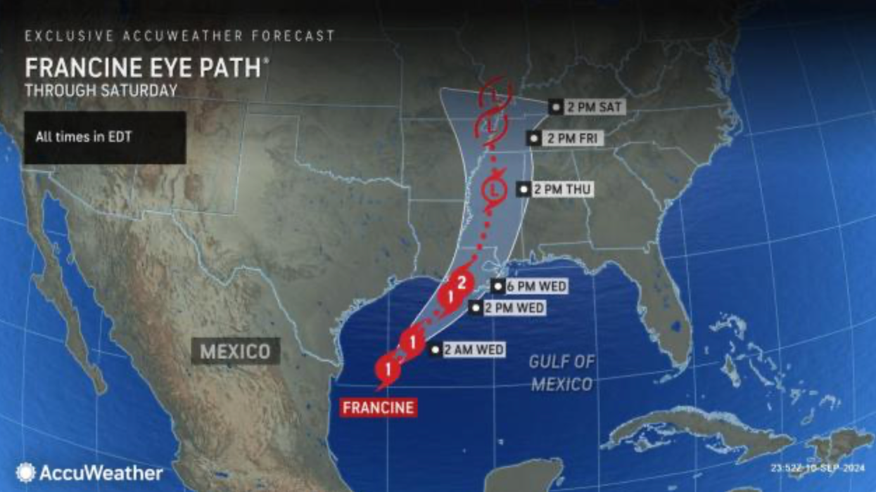 US weather forecast: Catastrophic tornado-spawning whirlwinds to smash into America as 90mph Hurricane Francine sparks state of emergency