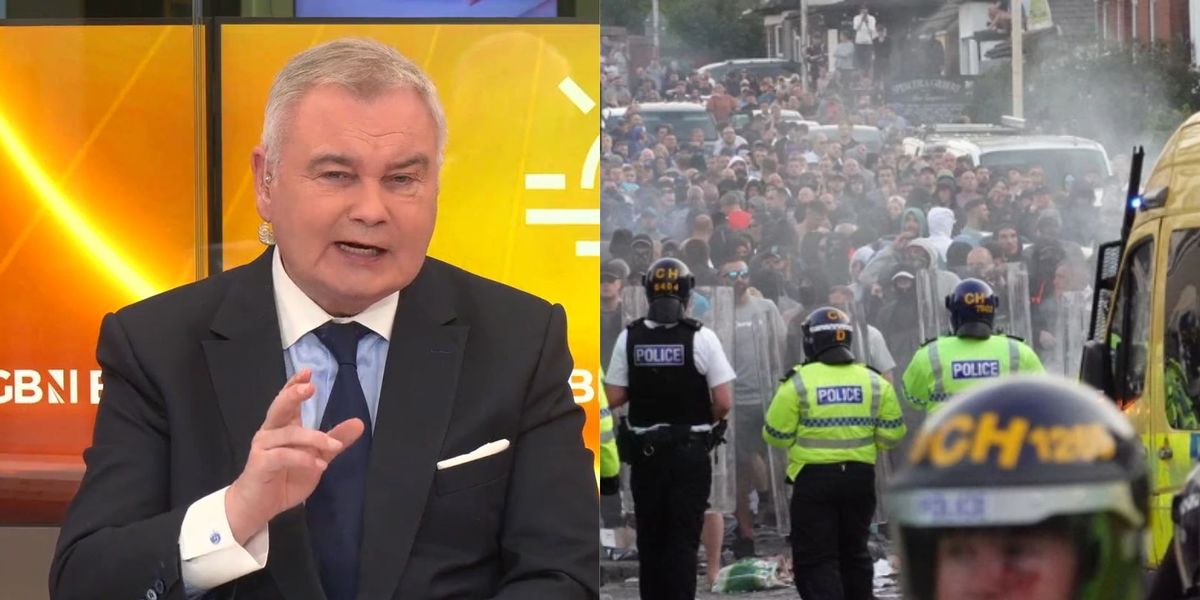 NextImg:Southport riots: Eamonn Holmes asks ‘why are we attacking police officers?’ after night of violence: ‘They were heroes two days ago!’