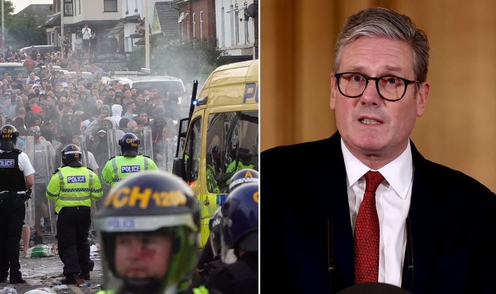 Southport riots and Keir Starmer